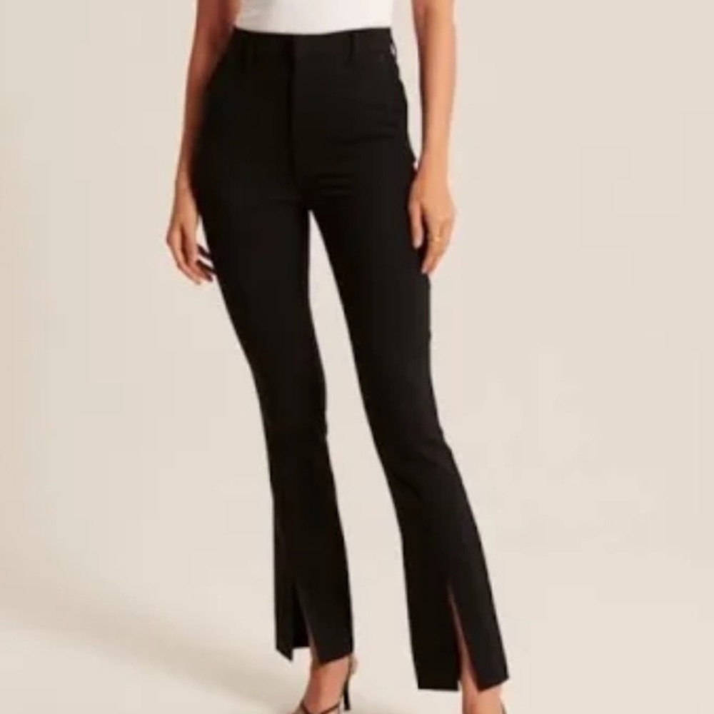 Abercrombie slit front trousers